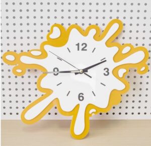 Modern Splash Wall Clock