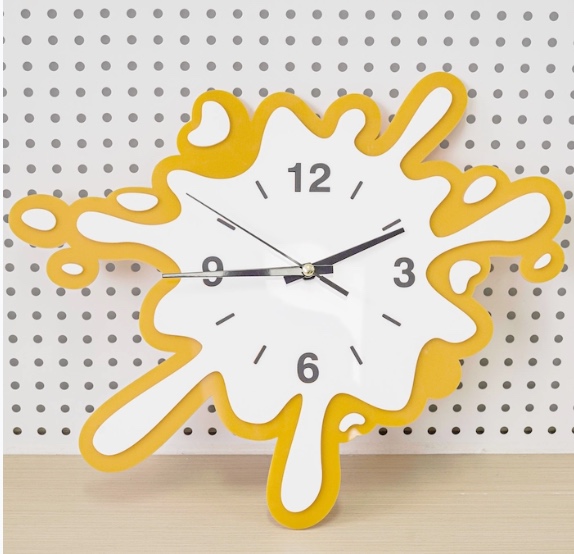 Modern Splash Wall Clock