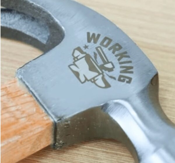 Custom Engraved Metal Hammer Tool