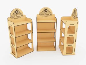Custom Wooden Display Stand