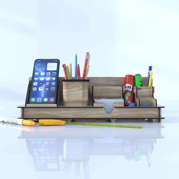 WhatsApp Image 2025-07-04 at 18.47.23 (5) Wooden Desk Organizer with Phone Holder