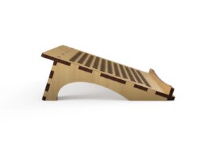 Ergonomic Wooden Laptop Stand