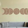 Laser-Cut Moon Phase Wall Art